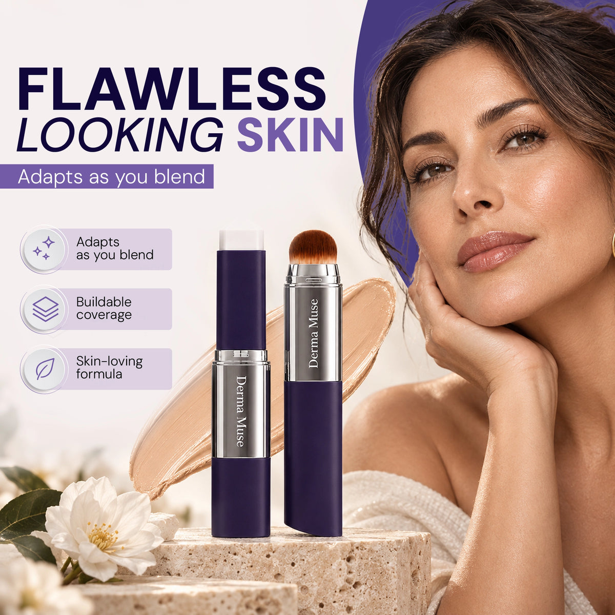 Derma Muse™ Korean Color Changing Foundation