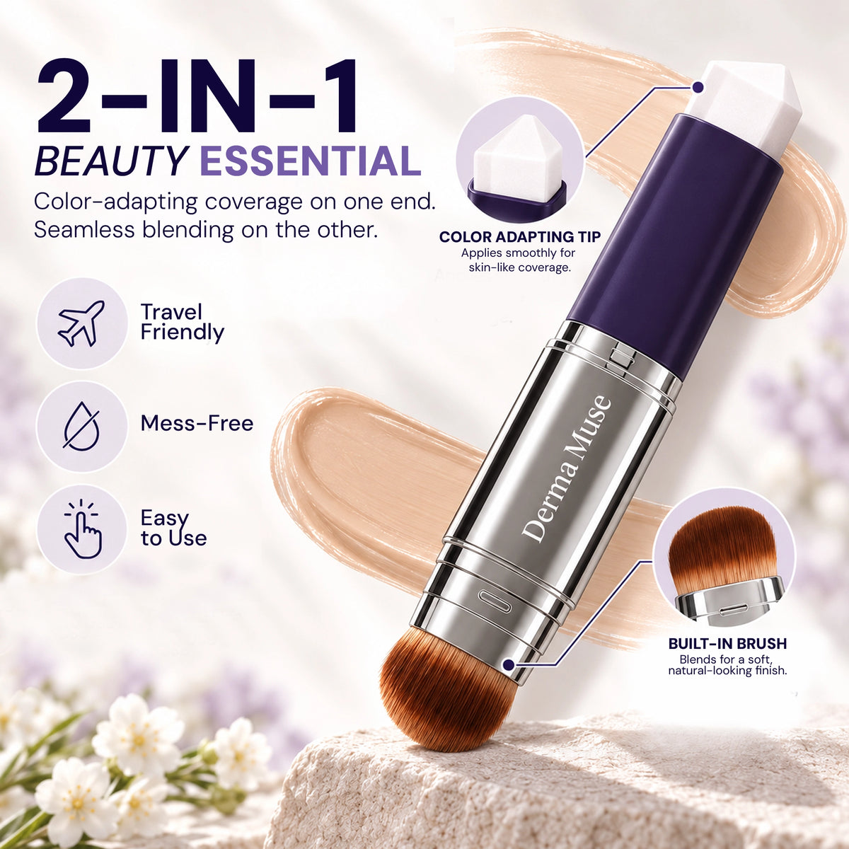 Derma Muse™ Korean Color Changing Foundation