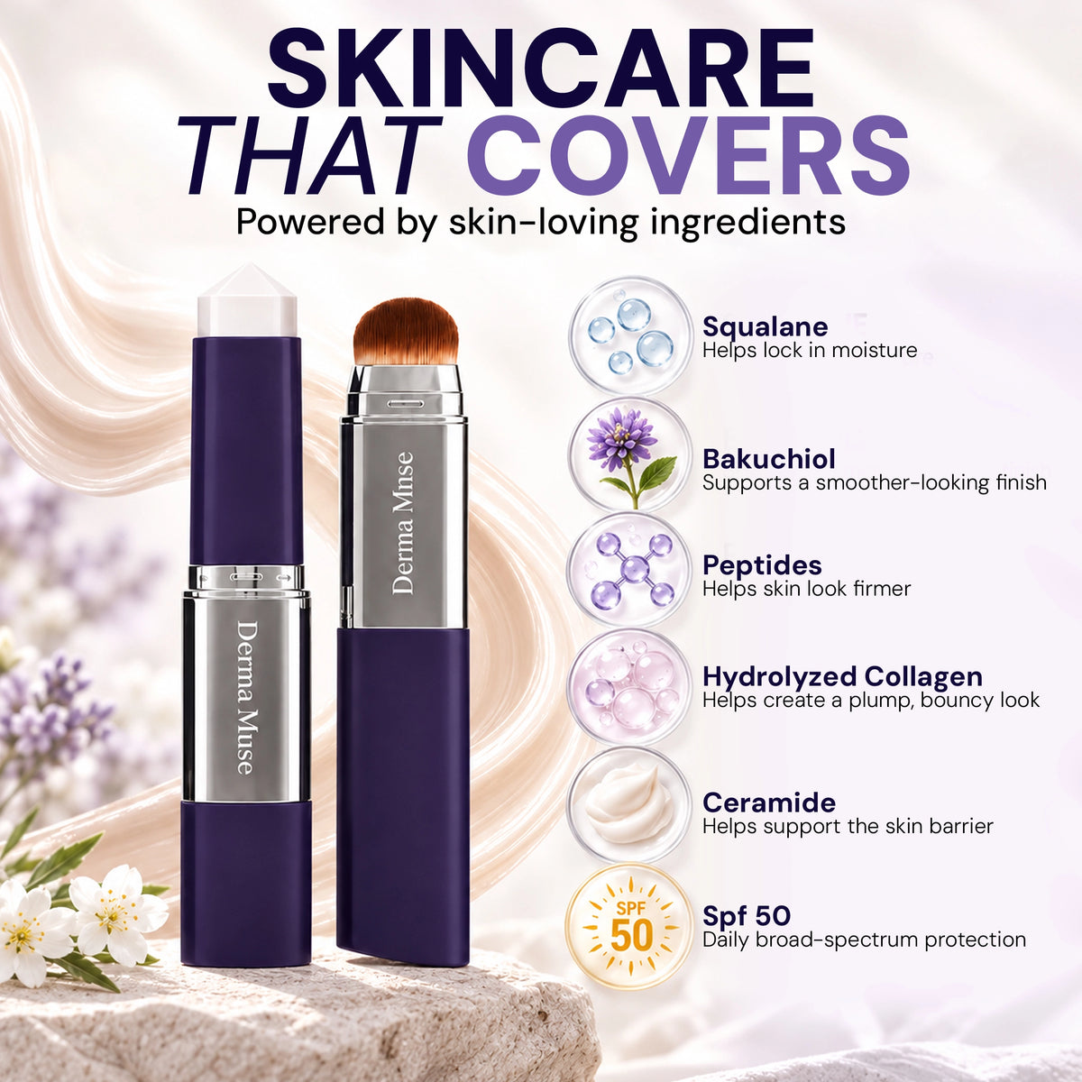 Derma Muse™ Korean Color Changing Foundation