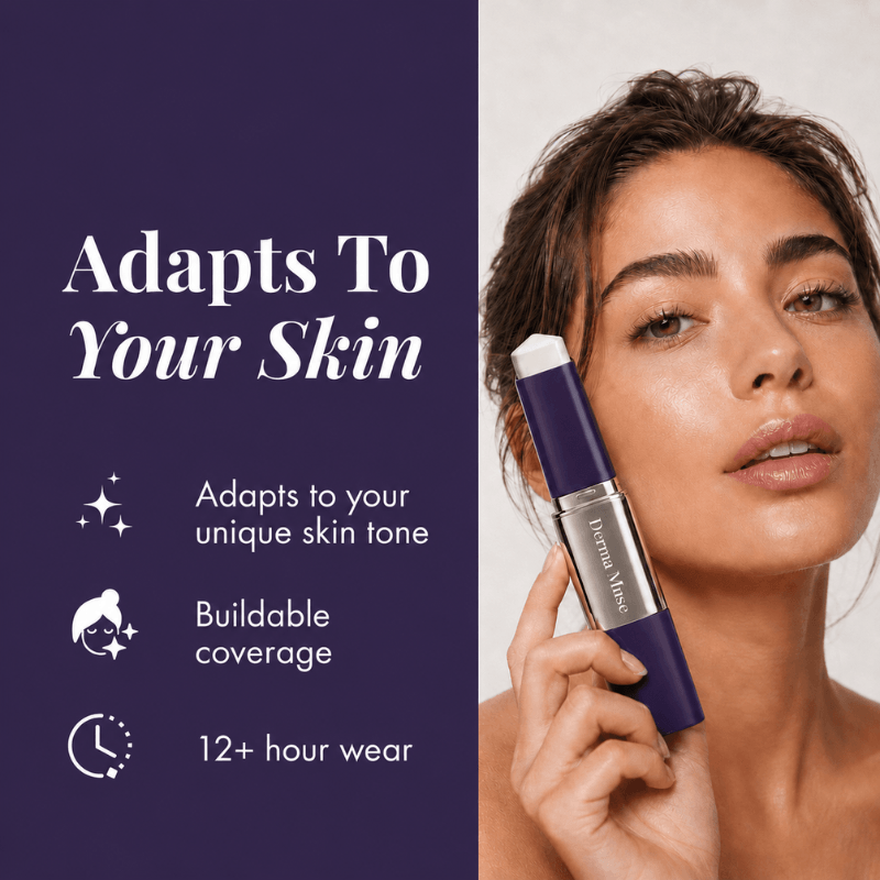 Derma Muse™ Korean Color-Changing Foundation Stick