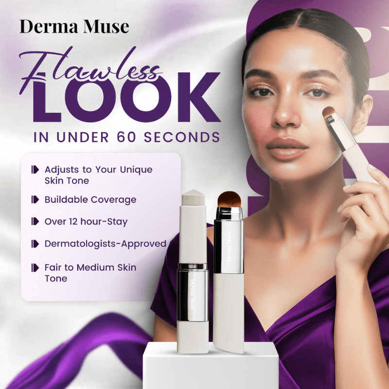 Derma Muse™ Korean Color-Changing Foundation Stick
