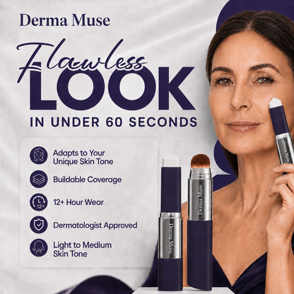 Derma Muse™ Korean Color-Changing Foundation Stick